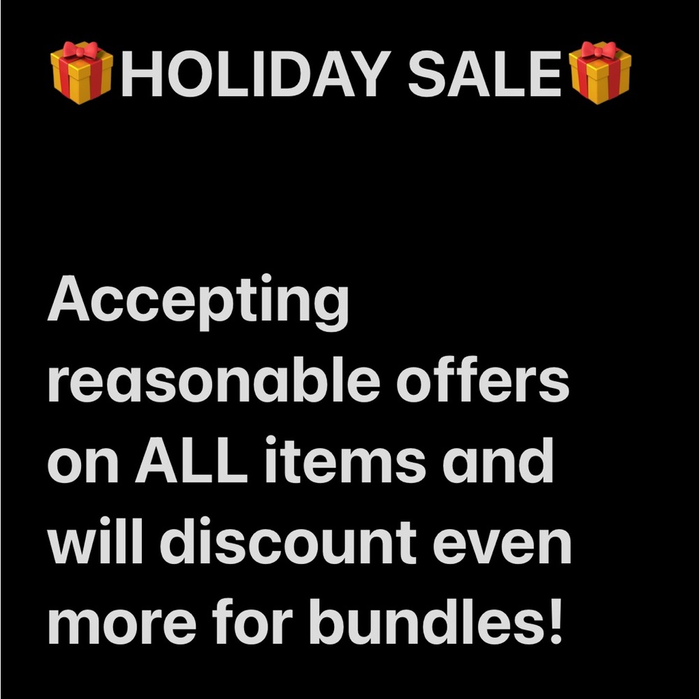 Holidays Sale!